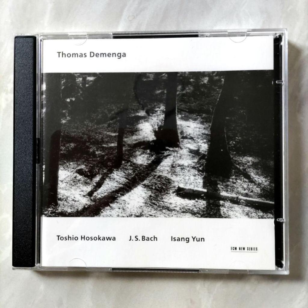 [USED] Thomas Demenga "TOSHIO HOSOKAWA/J.S.BACH/ 2CD