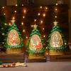 Musikalische Weihnachtsdekorationen mit Licht in verschiedenen Stilen: Telefonzelle & Orkan-Öllampen