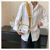 Transparent Jelly PVC Shoulder Bag Fashionable Crossbody Phone Purse CLE