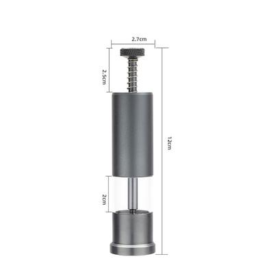 Fish Feeder Aquarium Fish Shrimp Feeding Tube Adjustable Feeder Aluminium Alloy Aquarium