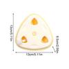 Auto Interactive Cat Toy: Cheese-Triangle Puzzle Box, Smart Feather Wand, Motion-Sensor Toy for Indoor Cats & Multi-Cat Households
