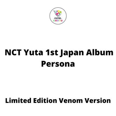 Edición Limitada Versión Venom NCT Yuta 1er Álbum Japonés Persona