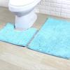 Bathroom Rugs Chenilles Bath Mats Set of 2 Nonslip Bath Mats Super Absorbent UShaped Carpets Decoration Machine Wash