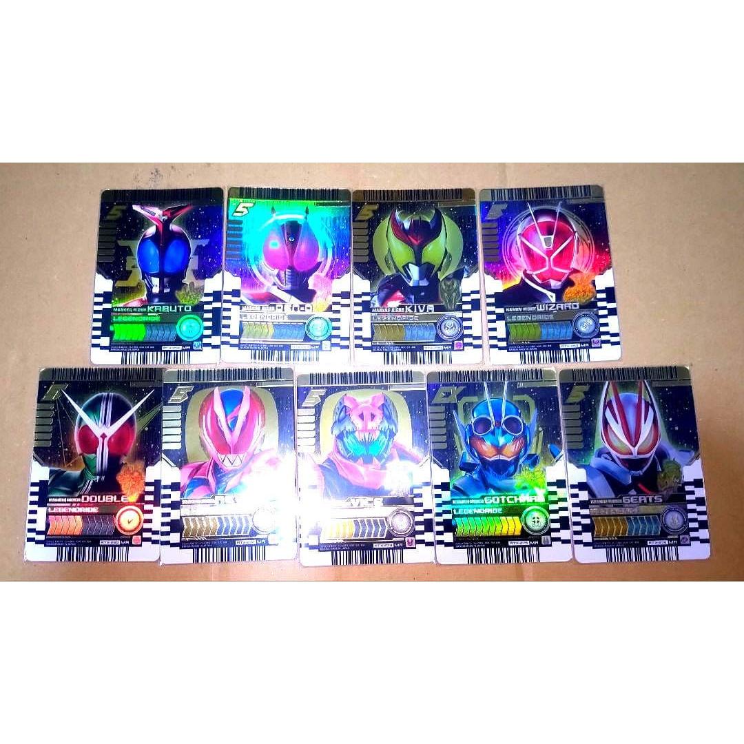 Used Ride Chemie Trading Card Marvelous Rare 9 Piece Set