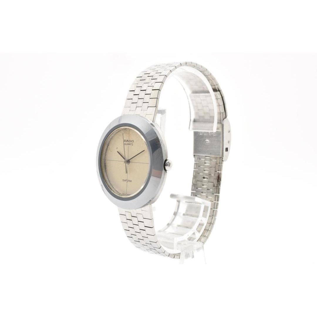 Used Operation RADO Diastar Men s Watch Quartz Silver Swiss Made