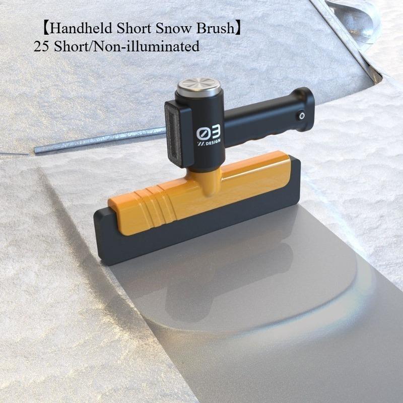 Multifunctional Snow Shovel for Car - Glass Defrost Scraper with Light Snow Brush Winter Snow Removal Tool Portable Auto