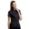 BARGEAR Womens/Ladies Mandarin Collar Tailored Short-Sleeved Shirt