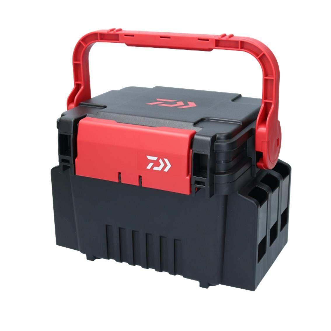 Used Daiwa Tackle Box TB3000/4000/5000/7000/9000 Black/Red Black/Green Various