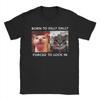 Born To Dilly Dally Forced To Lock In Tshirts Unisex Unisex Funny Cat Casual Pure Cotton Tee Shirt Short Sleeve T Shirts Clothing