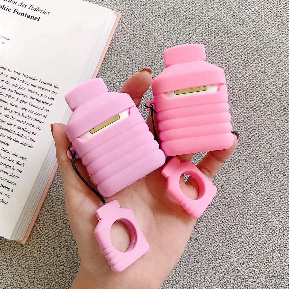 Buy Case For Airpods Cartoon Fashion Ring Headphone Cover Airpods 2 Short Lanyard At Affordable Prices Free Shipping Real Reviews With Photos Joom