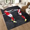 Arsenal Area Rug Perfect for Decorate room Hallway Foyer Dining Room Antislip Carpet Anime Office Decor Perfect Gift for Women/Men