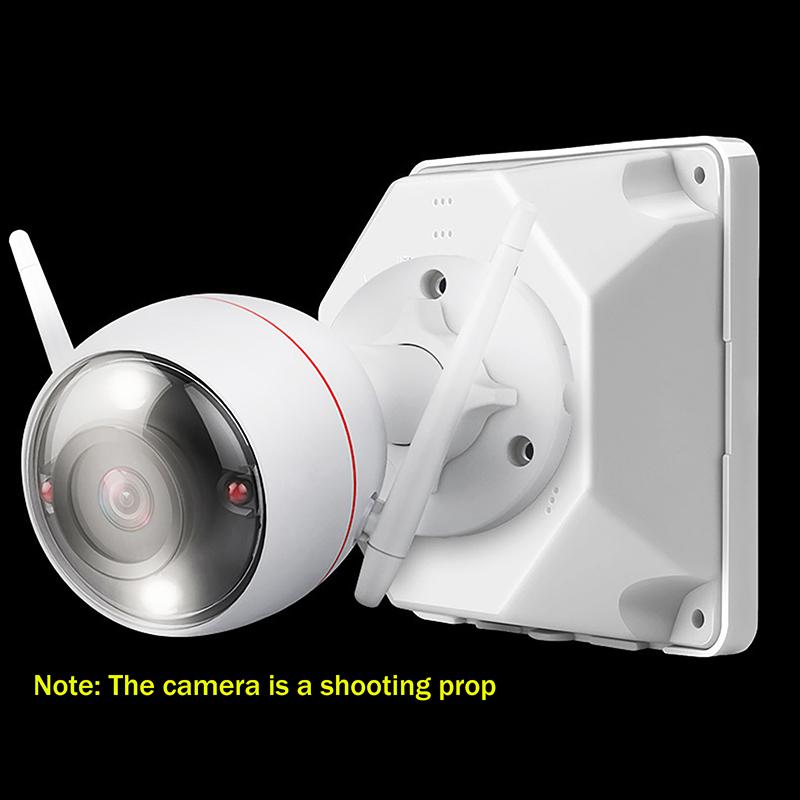 

Universal Security Camera Junction Box Mounting Bracket Plastic Rainproof Junction Box Mounting Bracket For Dome Camera білий