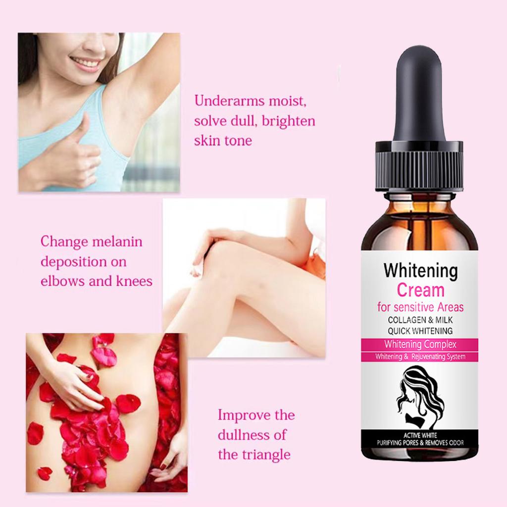 New Turmeric Oil Glow To Facial Lightening Serum For Black Brown Skin Leg Hand Body Whitening for Dark Skin Beauty Health