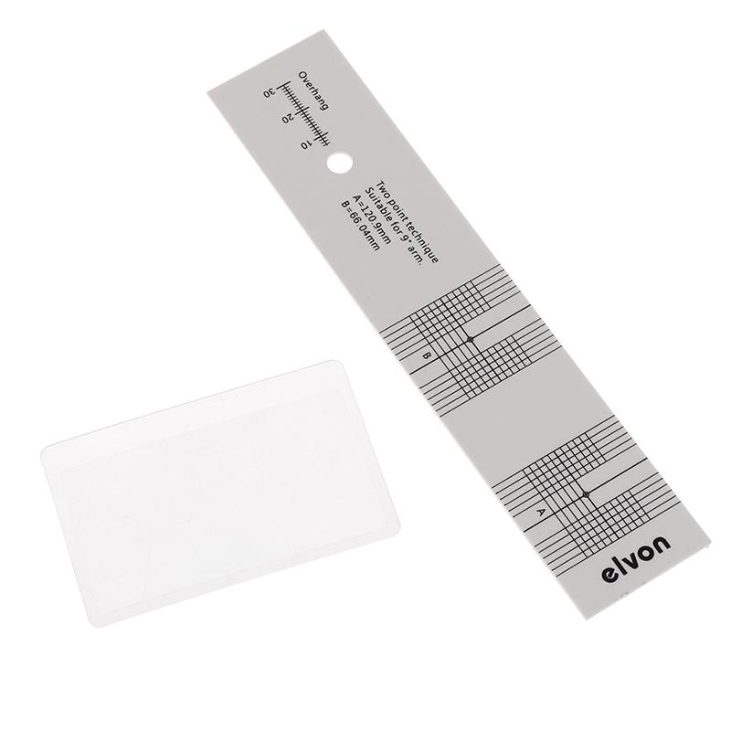 Tonabnehmer-Kalibrierungsabstandsmesser, Winkelmesser, Tonabnehmer, Nadelausrichtung