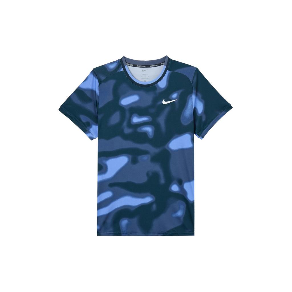 Nike Dri Fit T Shirt Men's Blue Black FQ2109-494