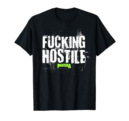 Official Pantera F-ing Hostile T-shirt
