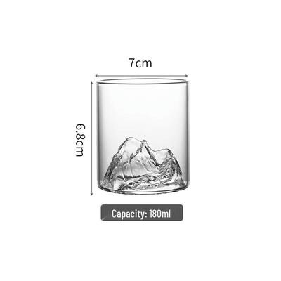 Retro Japanese Iceberg Glass