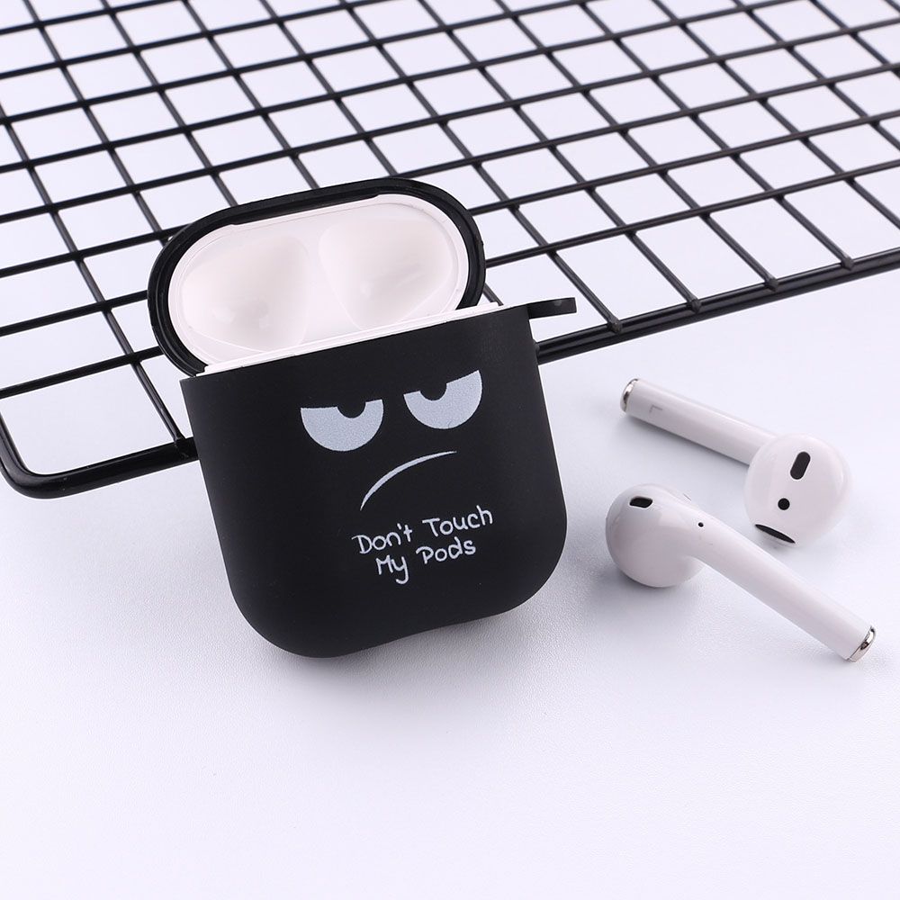 Shockproof Earphone Protector Soft Silicone Cover Protective Case Headphone Cases with Keychain