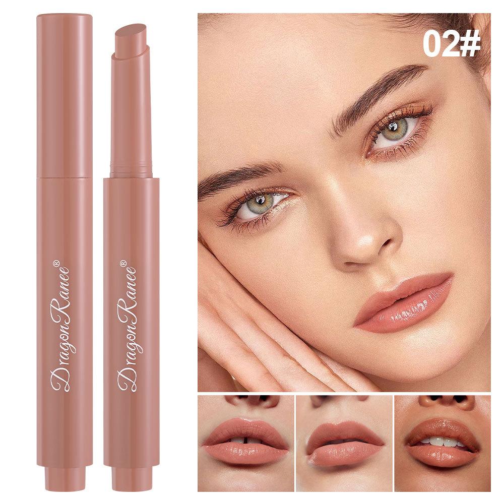Lip Press Lippenstiftstift Lipgloss Feuchtigkeitsspendender Lipgloss Spiegel Falten auf den Lippen ausgleichend Feuchtigkeitsspendender Lippenstift