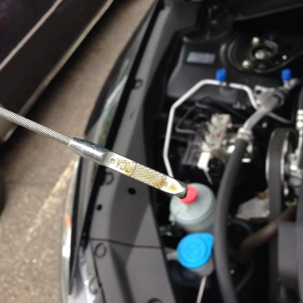 Engine Oil Dipstick Oil Level Dip Stick 15650RCAA02 Compatible with Honda Odyssey Accord Pilot Ridgeline Acura RDX MDX RL TL 3.2L 3.5L 3.7L V6