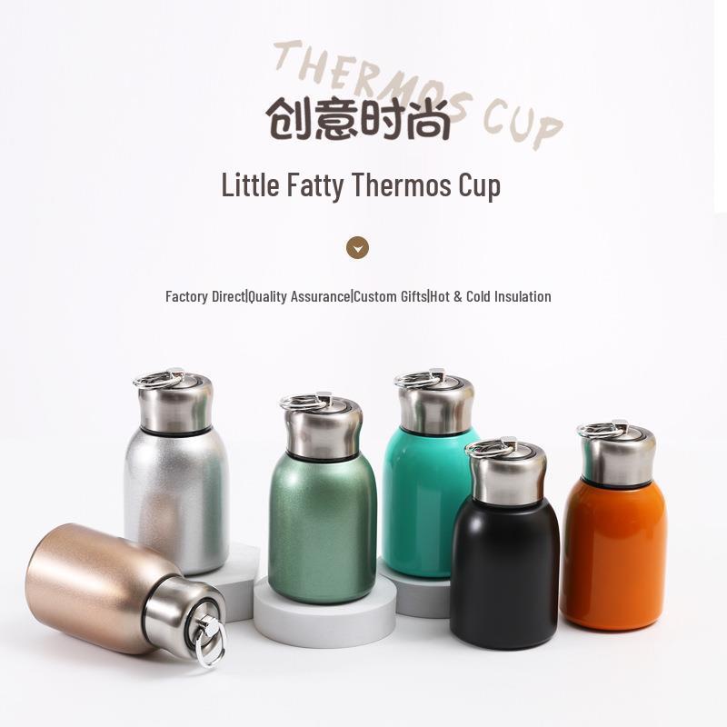 Kawaii Style 304 Stainless Steel Insulated Tumbler - Cute, Fashionable & Portable 300ml