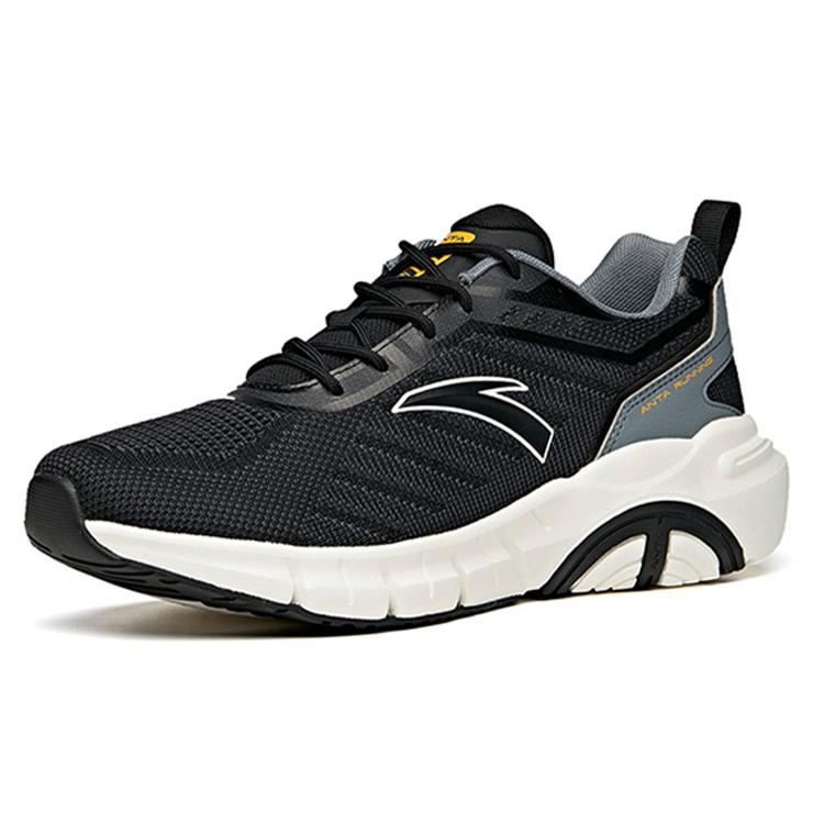 Anta Running Shoes Men's Low Top Black/Cool Gray 912125512-4