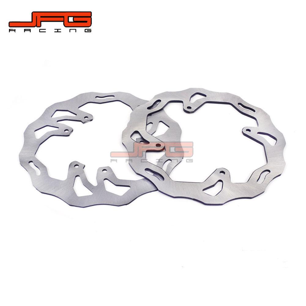 Compatible with CR125/250, CRF250R/X, CRF450R Motorcycle Front and Rear Brake Discs