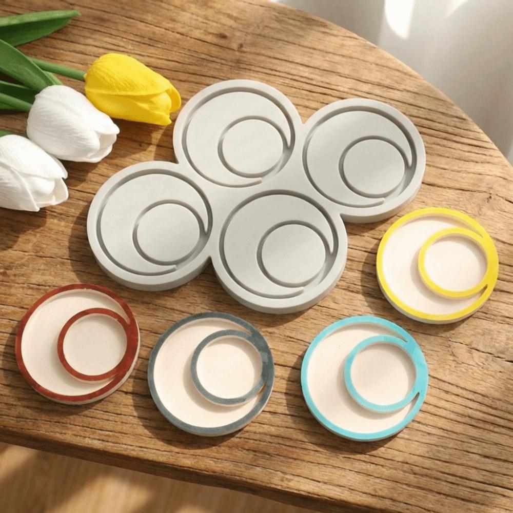 Silicone Ramadan Moon Mold Ramadan Themed Flexible Stars Chocolate Mold Non-stick Heat Resistant Baking Mold Cake Making