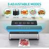 Food Vacuum Sealer Machine Automatic Sealing System for Food Storage Dry and Wet Food Modes LED Indicator Automatic Sealers