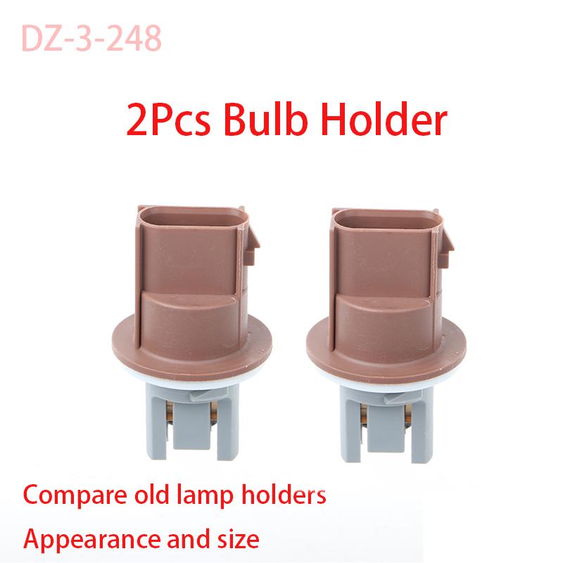 2x For Ford Car Light T25 3157 Bulb Lamp Holder Socket Accessories 2x 3157 Bulb Holde
