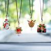 Car Cartoon Decoration Decorative Cartoon Car Charm Car Interior Accessory Cute Festive Hanger For Christmas Tree Backpack Home