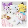 MORIPiLO Body Pillow Sanrio Characters Cinnamoroll Cinnamon (Flat Pillow Furapiro) Skin-friendly Micro Fabric Goods Stuffed Toy Nap Pillow White