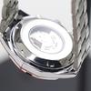 Men's Hollow Skeleton Dial Automatic Mechanical Stainless Steel Band Wrist Watch