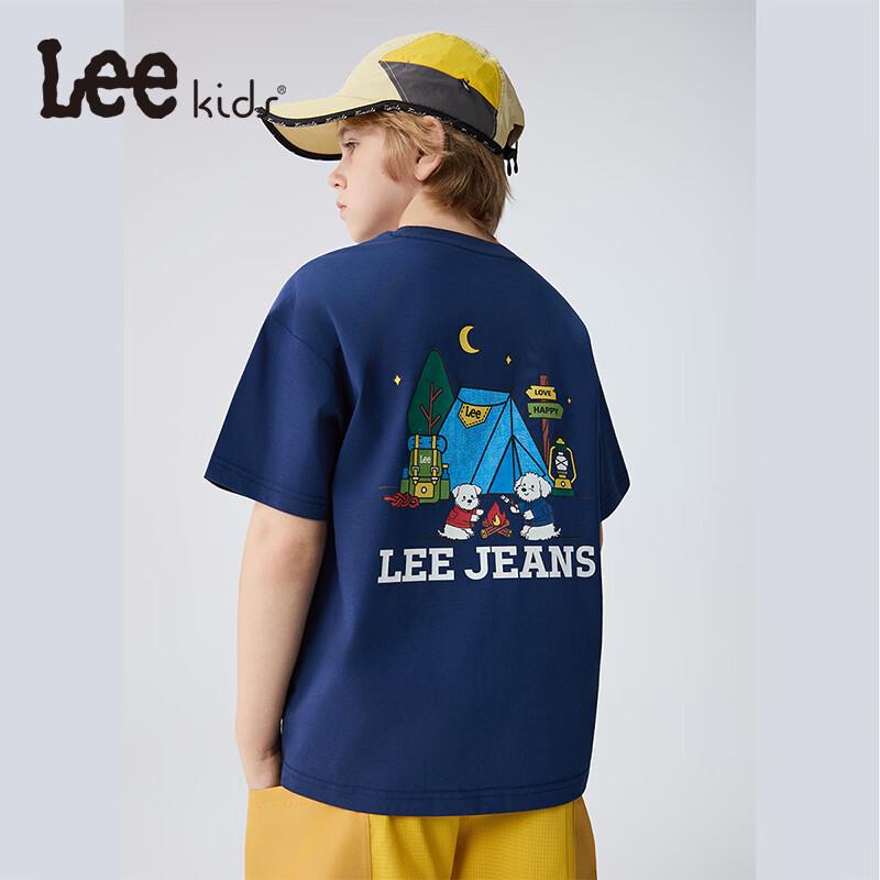 Lee Lee Kids Cartoon Print Short-Sleeve T-Shirt