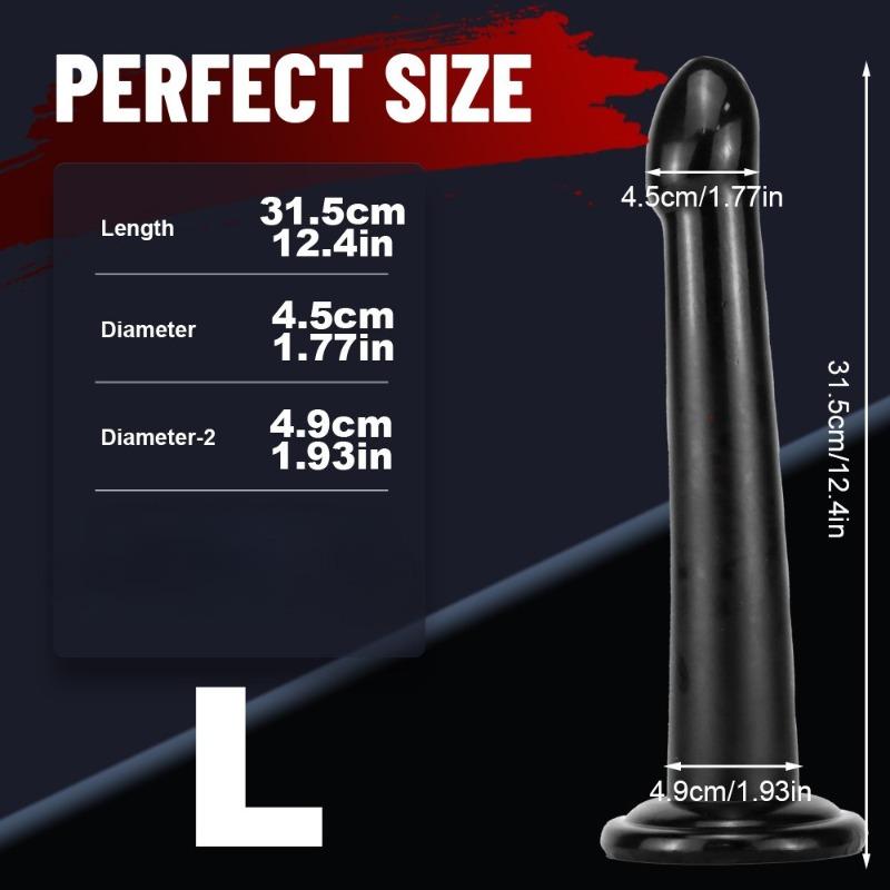 Long Dildos Black Anal Plug Butt Plug Prostate Massager For Women Men Adult Toys Sex Toys Stretching Anus Dilators Pleasure 18+