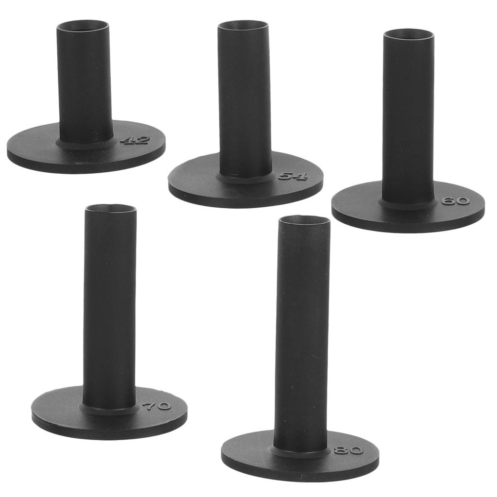 5pcs Silicone Golfs Tees Practical Golfs Ball Stands Flexible Golfs Tees Golfs Tee Holders