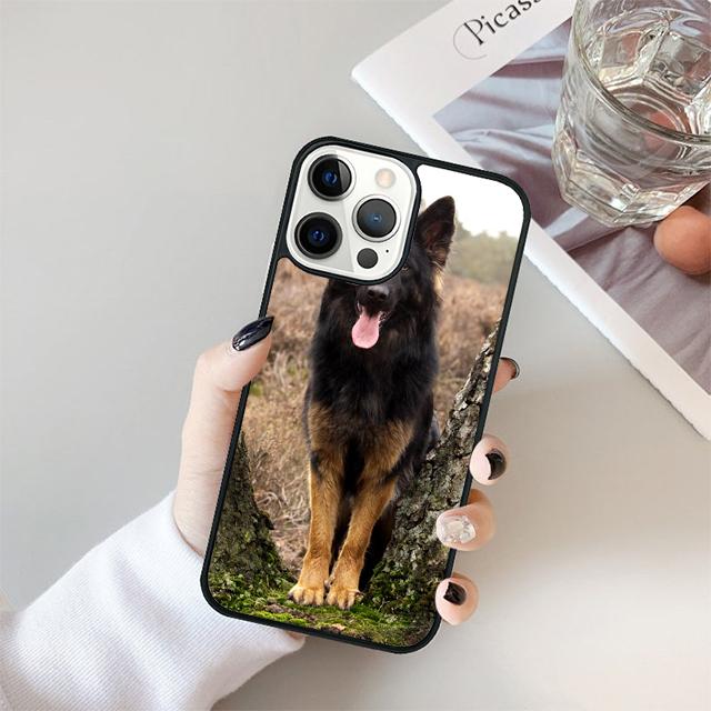 Beautiful German Shepherd Dog Phone Case Cover For iPhone 17 Air 15 16 Pro Max 14 13 12 11 Pro Max Plus Coque