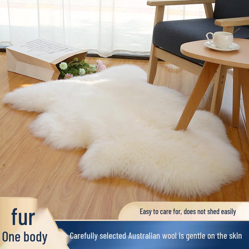 Sheepskin Wool Sofa & Bay Window Cushion Mat