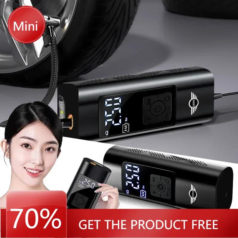 Cars R56 For BMW MINI Mini Air Compressor 12V 150PSI Portable Electric Air Pump Car Tire Inflator For BMW Mini F54 F55 F56 R56 R