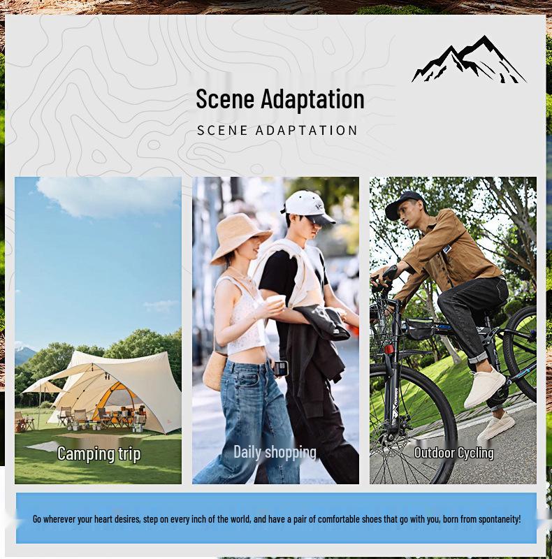 2025 Cross-Border Fly-Knit Barefoot Casual Shoes: Breathable, Comfortable, Soft Sole, Fashionable for Walking & Hiking Couples.