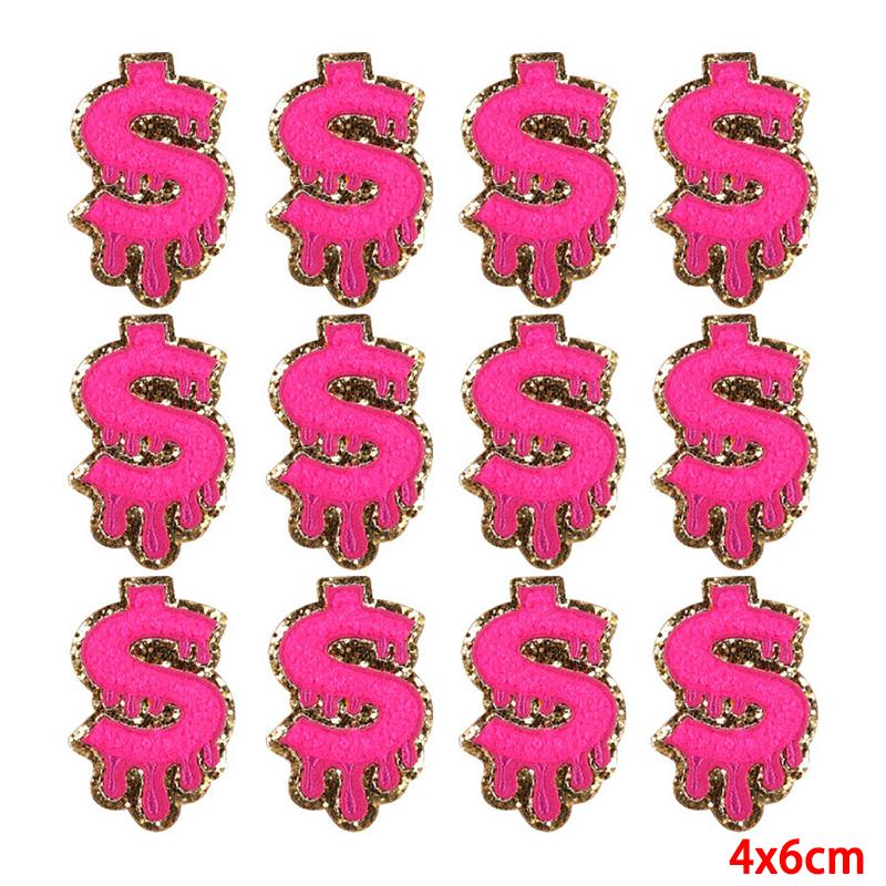 10 Pcs/lot Wholesale Embroidery Patch Iron On Patches For Clothing Patches On Clothes Jackets Decor Applique Sew Supplies
