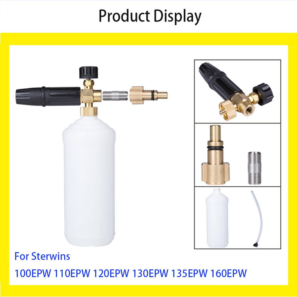 Foam Cannon  Snow Foam Lance for Sterwins 100EPW 110EPW 120EPW 130EPW 135EPW 160EPW Lavor Parkside High Pressure Washer Car Tool