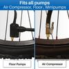 1 Set Presta Valve Adapter & Bike Tire Caps Convert Presta To Bike Pump Adapter for Pump