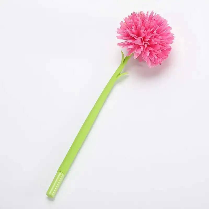 1 Piece Cute Flower Gel Office School Supplies Stationery Creative Sweet Pretty Lovely Soft Pen