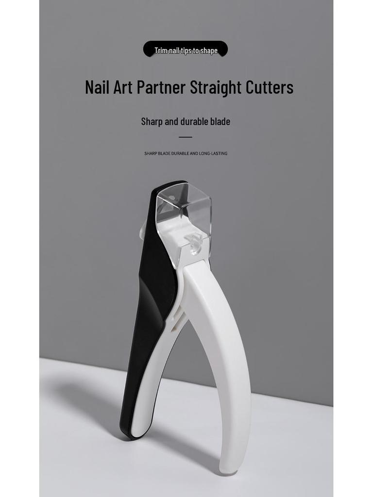 Multi-Functional French Tip Nail Shaping and Anti-Splash Clip Tool