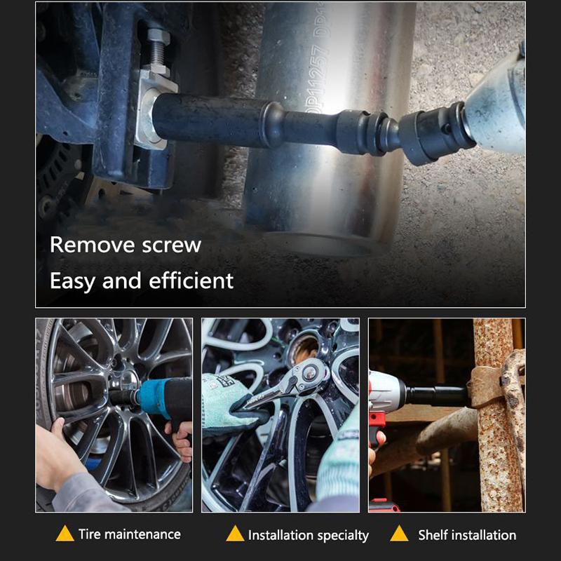 1/2 Air Cannon Pneumatic Universal Head 360 Degree Rotation Large Flying Universal Joint Joint