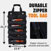 Portable Foldable Waterproof Tool Roll Bag Electricians Mechanics Carpenters Technicians