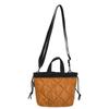 Borsa Secchio in Nylon con Chiusura a Zip per Uso Quotidiano Informale