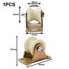 1 Pc Nylon Grooved Roller Track Pulley V/U V Nylon with Stand 30mm 45# Door Grooved Heavy Duty Rollers Sliding Heel