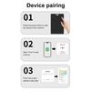 Location Tracking Smart Tag Wireless Charging Ultra-thin Card Works for Find My Wallet Tracker Card for Luggage Purse and More